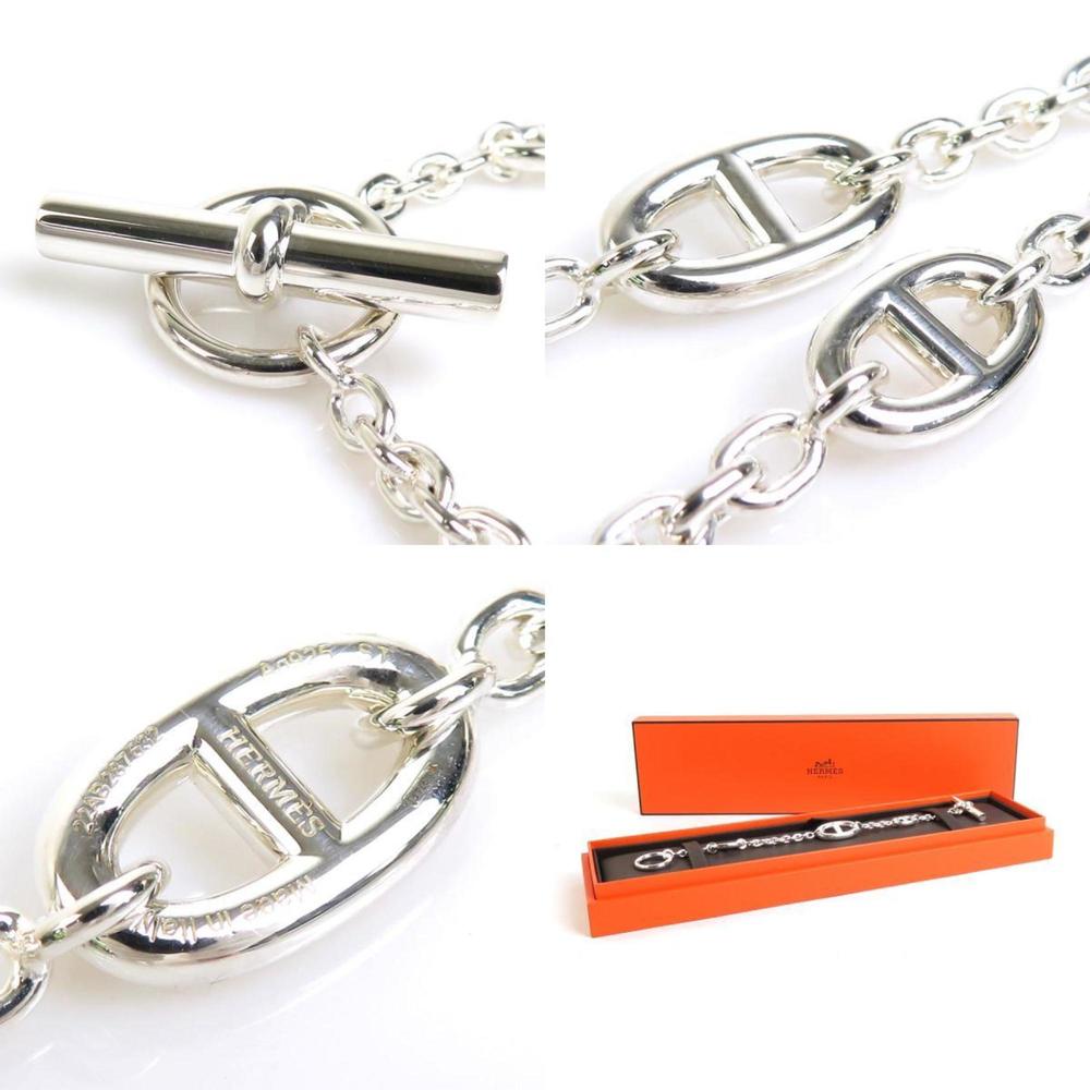 Hermes HERMES Bracelet Chaine d'Ancle Farandole Silver 925 Women's - Picture 5 of 5